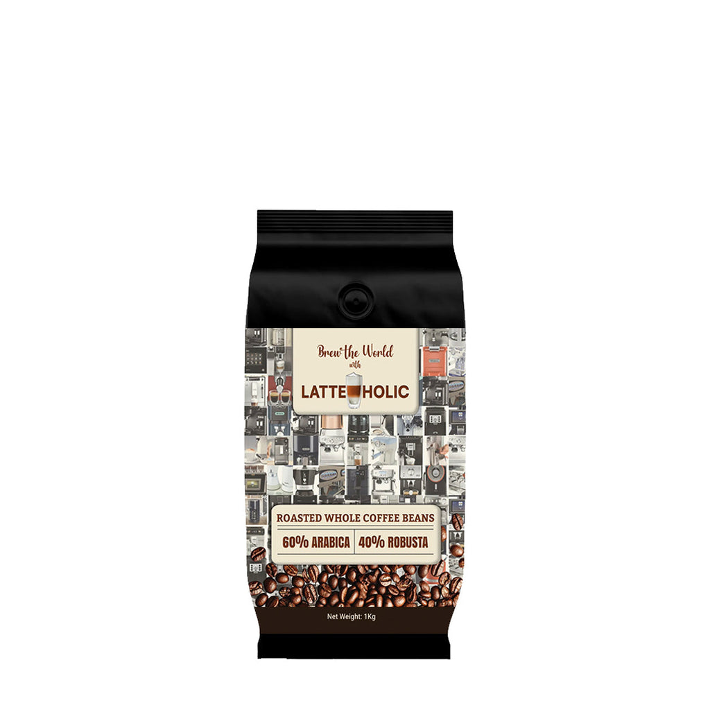 Latteholic 60% Arabica 40% Robusta Freshly Roasted Coffee beans