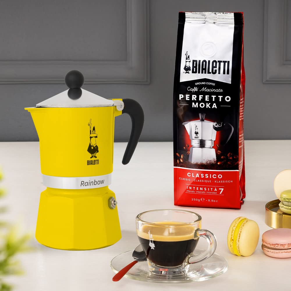 Bialetti RAINBOW 3 cup yellow
