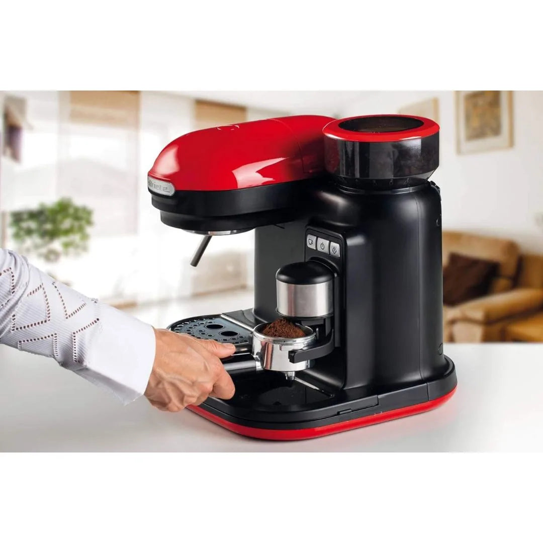 Ariete 1318 Moderna  With Professional Grinder Espresso Coffee Machine| Open Box