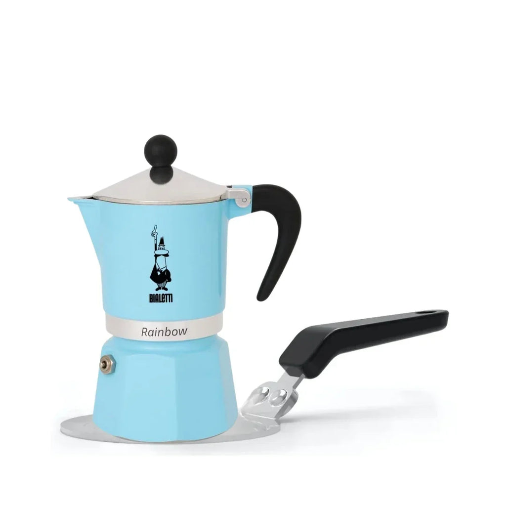 Bialetti - Rainbow Stovetop Espresso Maker + Induction Plate