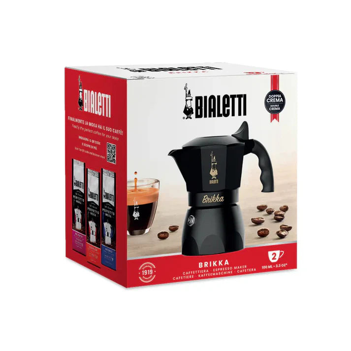Bialetti BRIKKA EXCLUSIVE BLACK 2 CUPS 9071