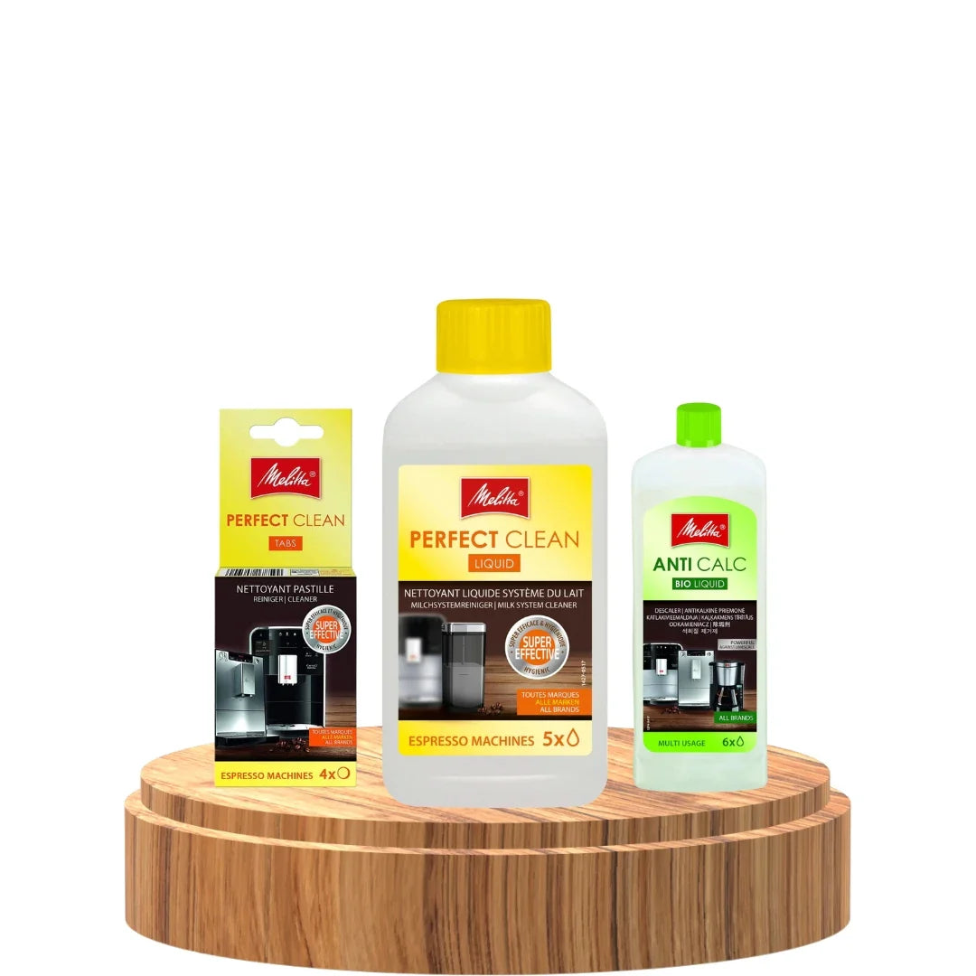 Descaler, Milk Cleaner, Cleaning tablets