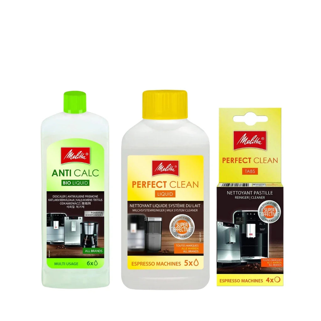 Descaler, Milk Cleaner, Cleaning tablets