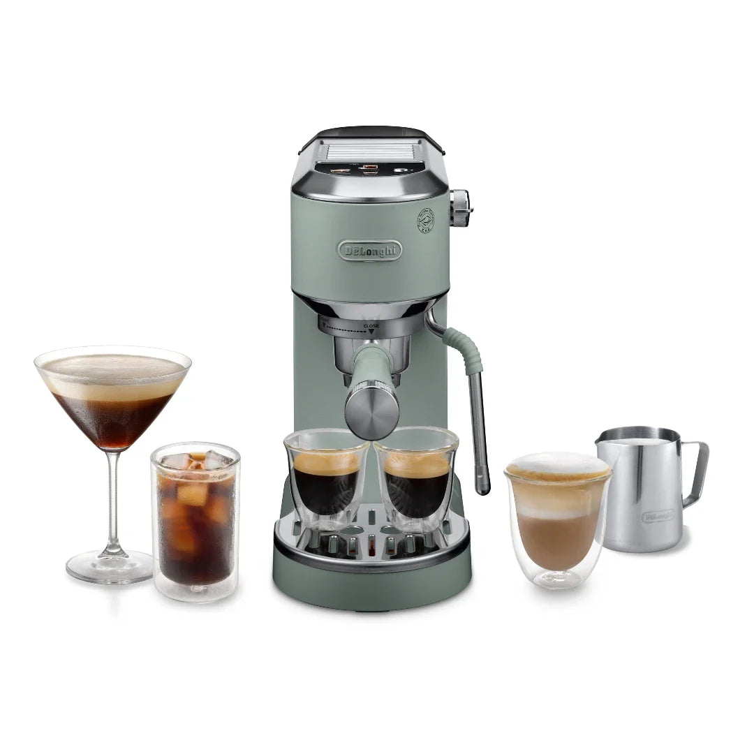 Dedica Duo Espresso Machine with Cold Brew EC890 | Open Box Sale