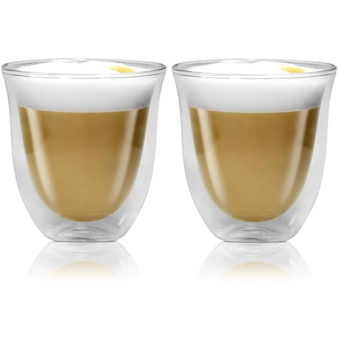 DeLonghi  Cappuccino Collection Glasses – Set of 6