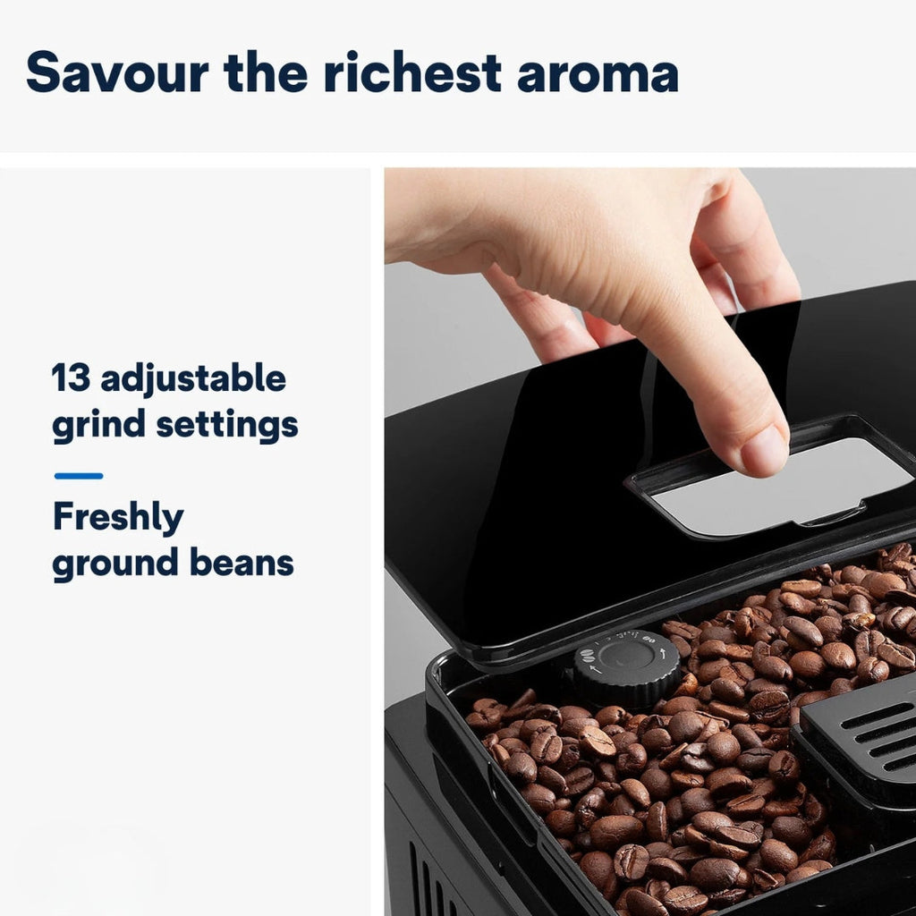 Delonghi  ECAM12.121.B - Magnifica S Bean to Cup Coffee Machine