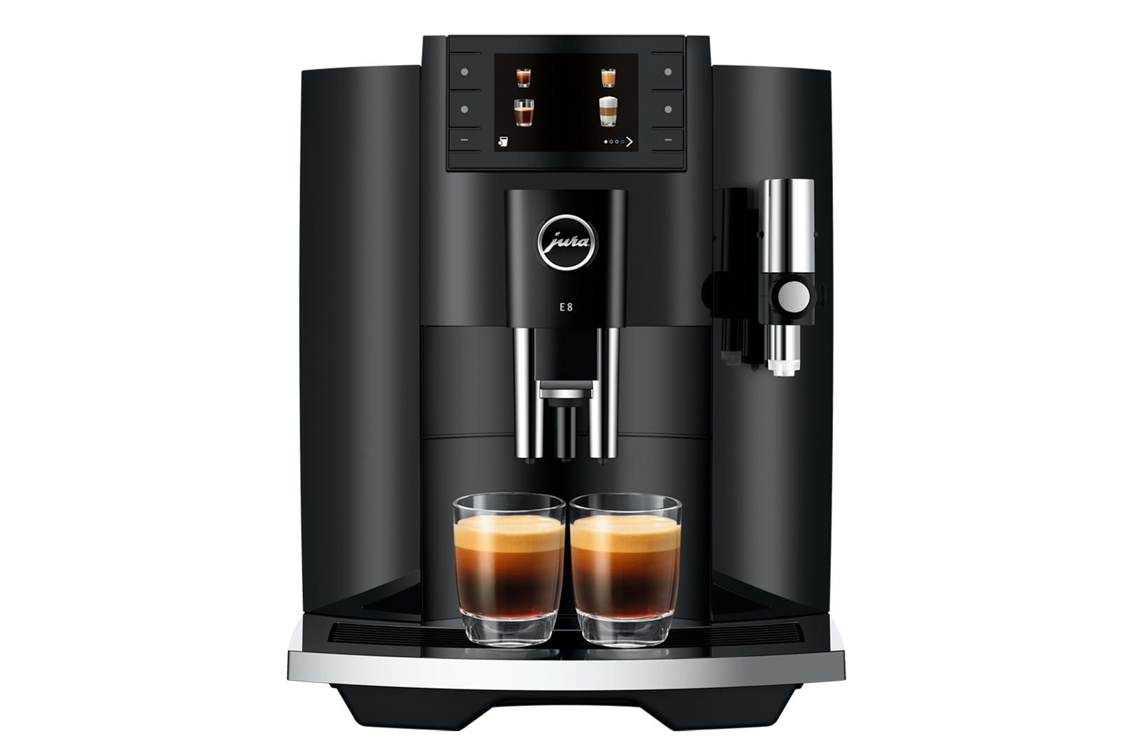 Jura E8 Piano Black Fully Automatic Coffee Machine