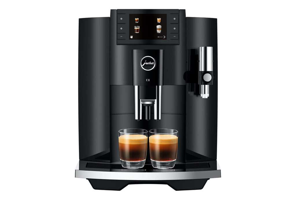 Jura E8 Piano Black Fully Automatic Coffee Machine | Open Box Sale