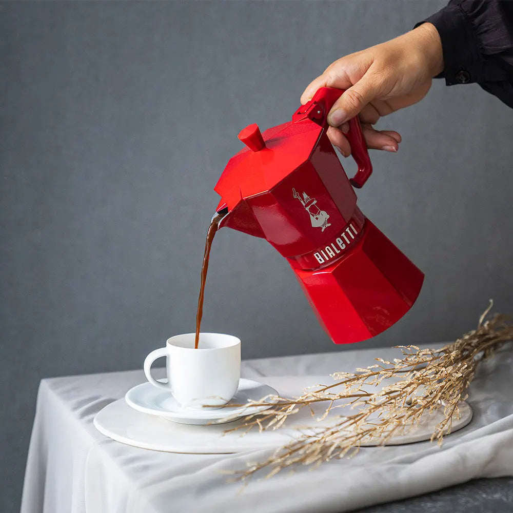 Bialetti MOKA EXCLUSIVE RED 3 CUPS