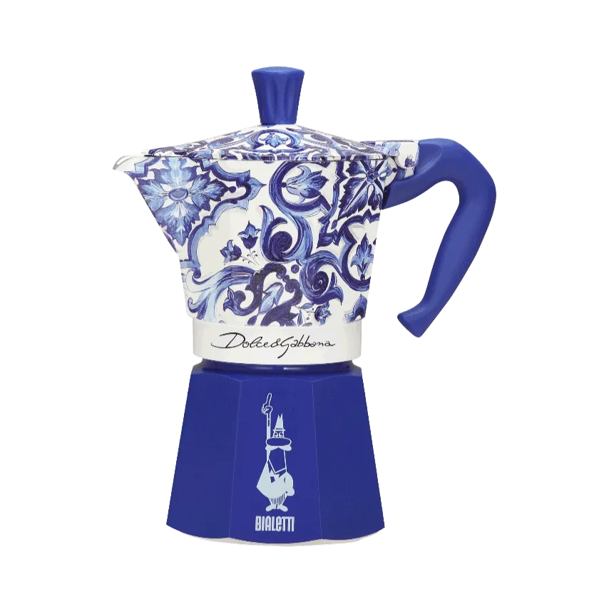 Bialetti MOKA EXPRESS 3 CUPS D&G BLU MEDITERRANEO