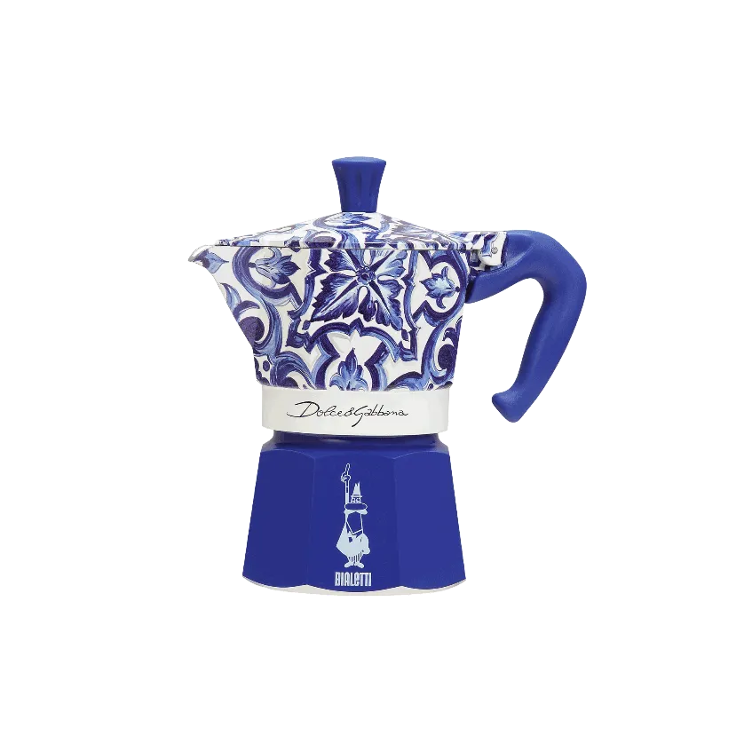 Bialetti MOKA EXPRESS 3 CUPS D&G BLU MEDITERRANEO