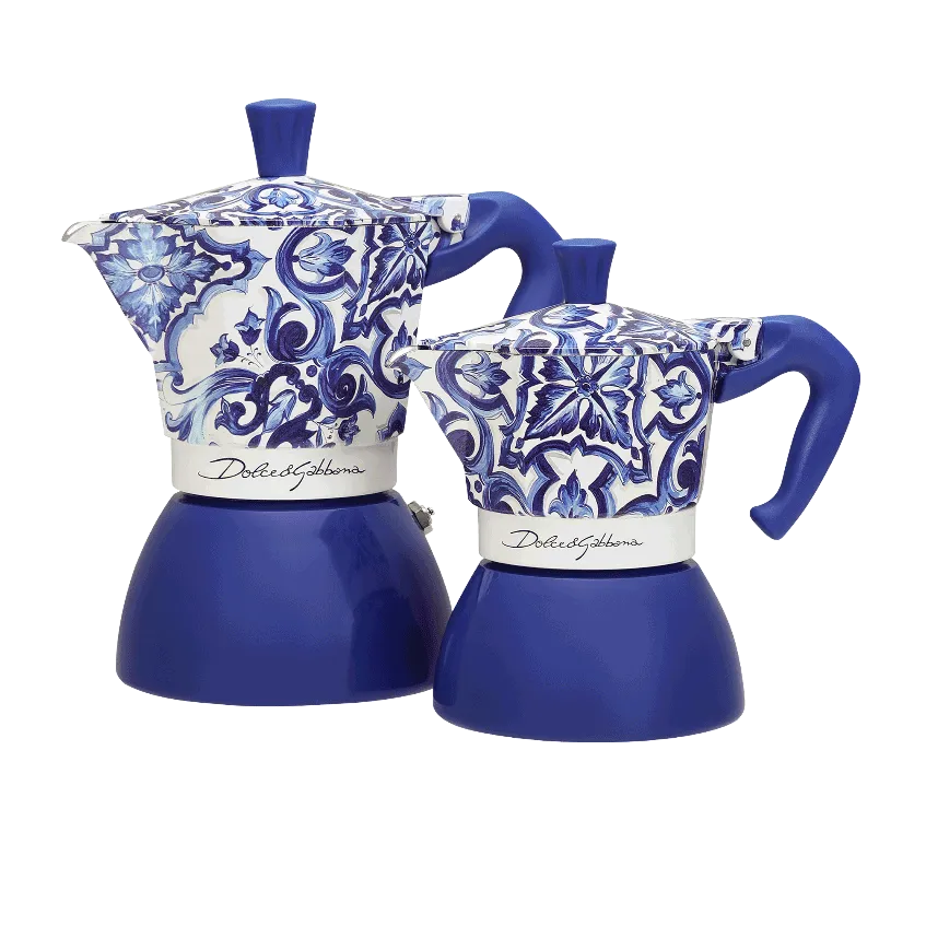 Bialetti MOKA INDUCTION 6 CUPS D&G BLU MEDITERRANEO 5357