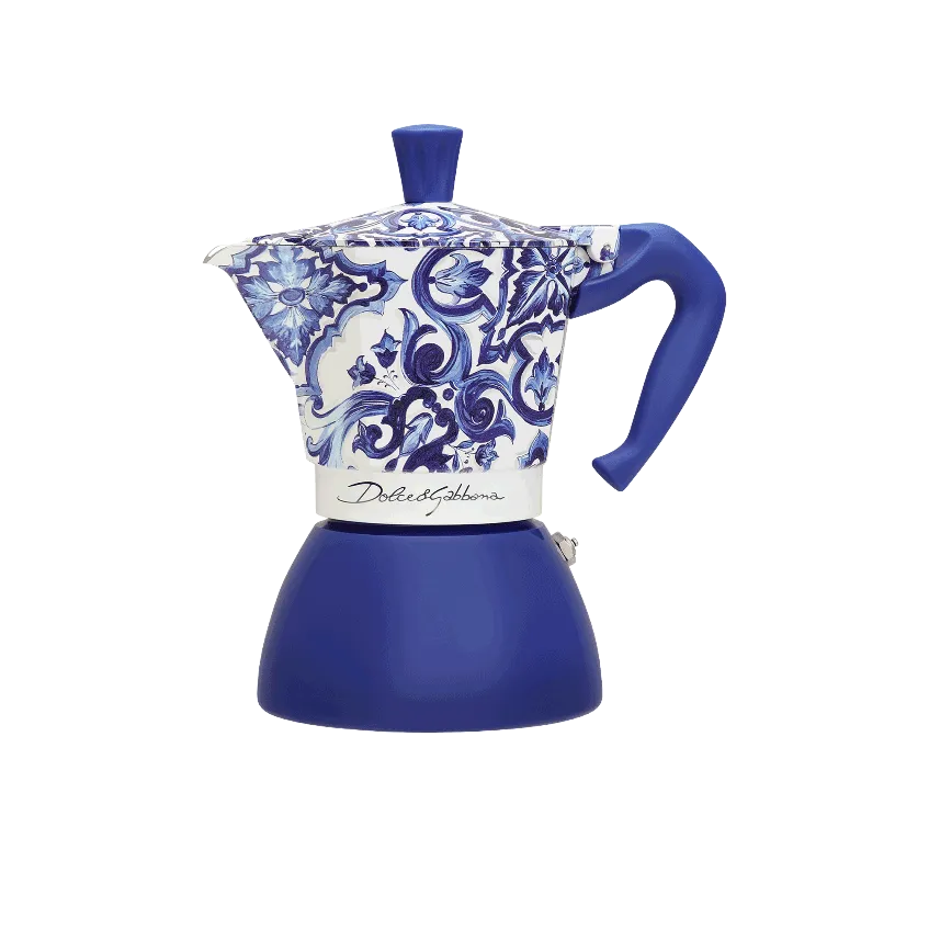 Bialetti MOKA INDUCTION 6 CUPS D&G BLU MEDITERRANEO 5357