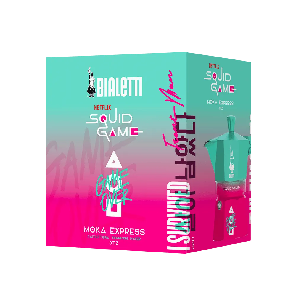 Bialetti SQUID GAME - ΜΟΚΑ EXPRESS 3 CUPS
