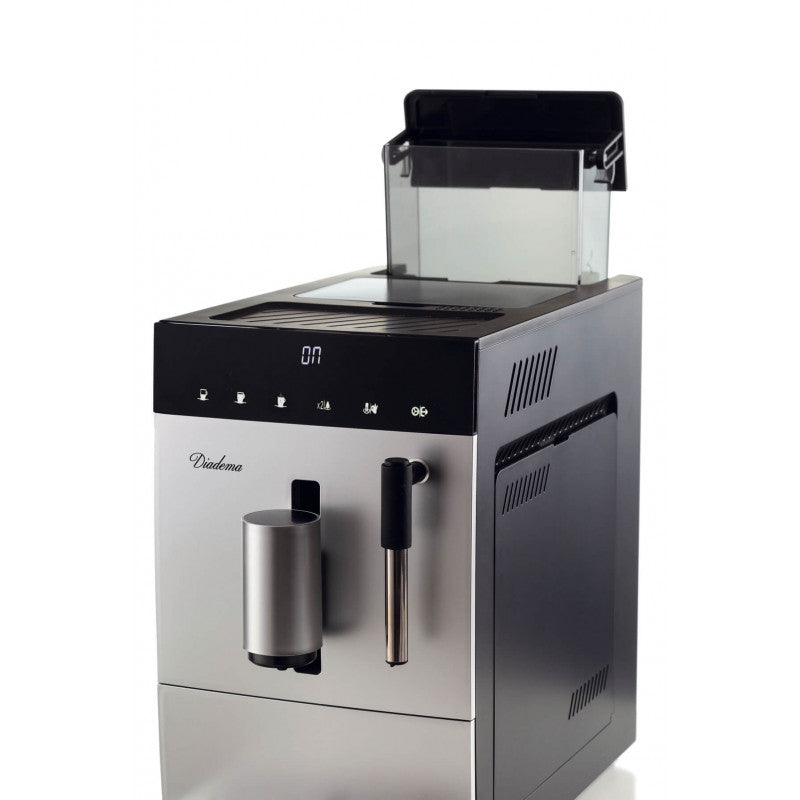 Ariete 1452 Diadema Bean To Cup Silver Espresso Coffee Machine| Open Box