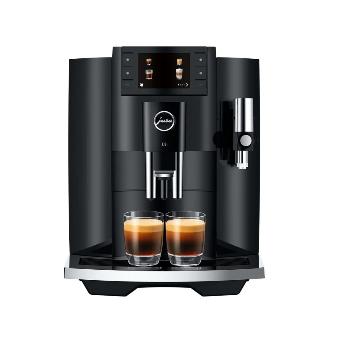 Jura E8 Piano Black Fully Automatic Coffee Machine | Open Box Sale